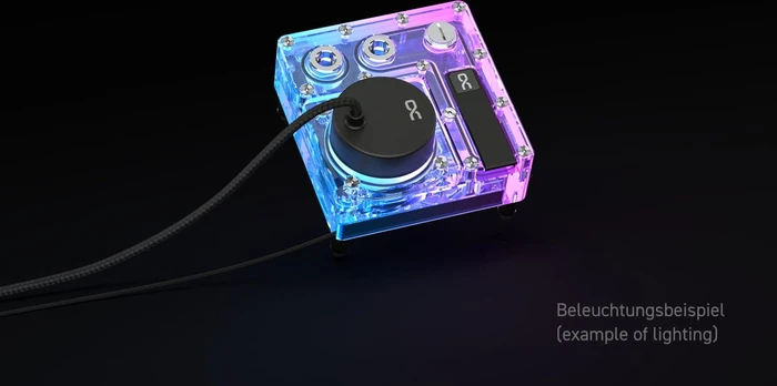 Alphacool Core Distro Plate 120 VPP/D5 mit VPP Apex Pumpe, Verteilerplatte
