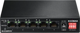 Edimax ES-50 Series Desktop Switch, 5x RJ-45, 60W PoE+ (ES-5104PH V2)