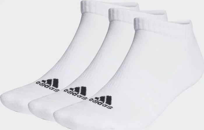 adidas Cushioned Low Cut Socken weiß/schwarz, 3 Paare