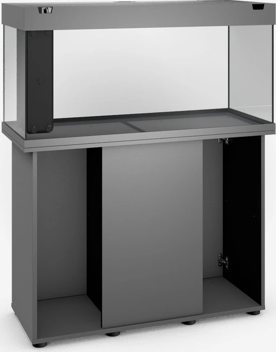 Juwel Rio 180 LED Aquarium-Set mit Unterschrank, grau/grau, 180l