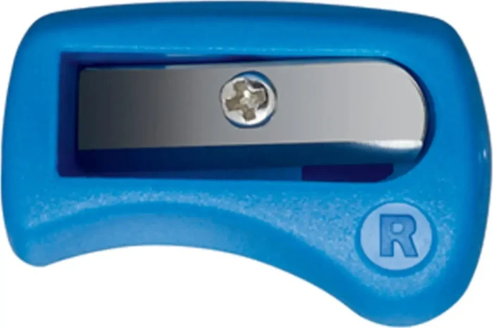 STABILO EASYergo Druckbleistift HB 3.15mm graphit, blau, Rechtshänder, Anspitzer