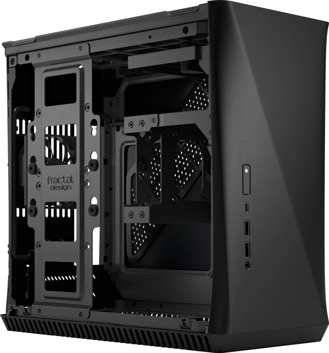 Fractal Design Era ITX Carbon TG, Glasfenster, Mini-ITX