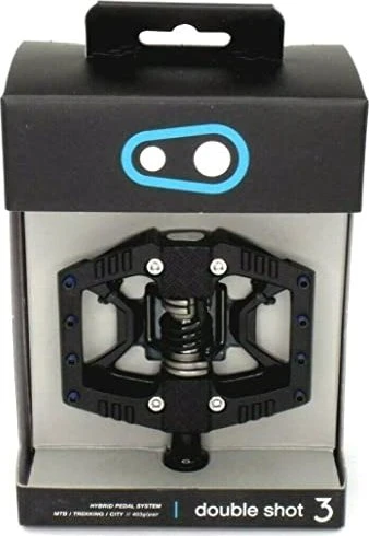 CrankBrothers Double Shot 3 Kombipedale schwarz