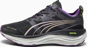 Puma ForeverRun Nitro Winter puma black/purple pop/yellow burst (Damen)