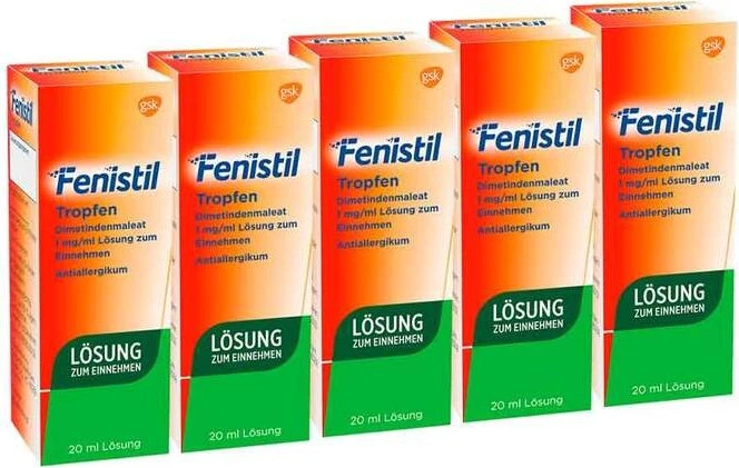 Kohlpharma Fenistil Tropfen, 100ml (5x 20ml)