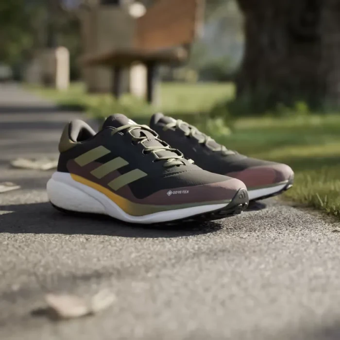 adidas Supernova 3 GTX carbon/core black/wonder blue (Herren)