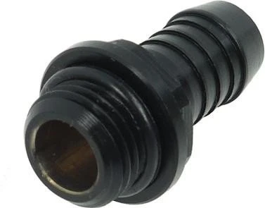 Alphacool HF Schlauchtülle FatBoy G1/4" 10mm ID Schlauch, schwarz