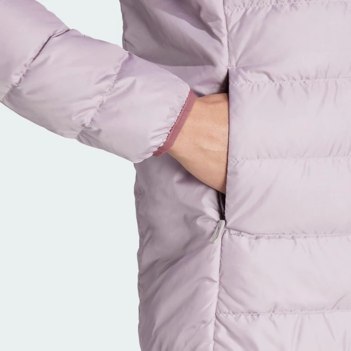 adidas Terrex Multi Light Hooded Daunen Jacke preloved fig/burgundy (Damen)