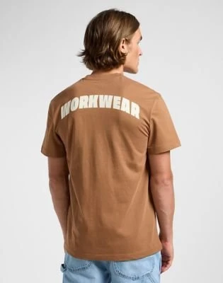 Lee Workwear Relaxed Graphic T-Shirt kurzarm burlwood (Herren)