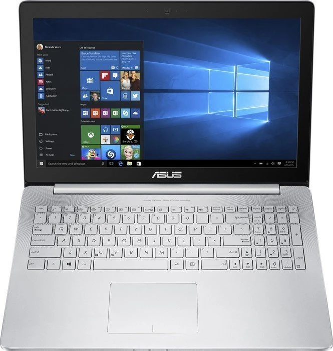 ASUS ZenBook Pro UX501VW-FY062T, grau, Core i7-6700HQ, 16GB RAM, 256GB SSD, GeForce GTX 960M, DE