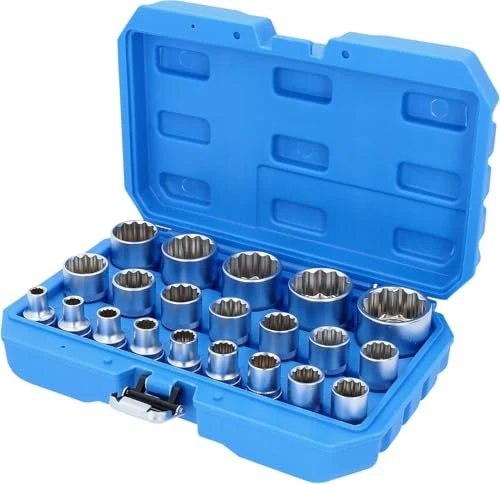 Brilliant Tools Steckschlüsselsatz inkl. Werkzeugbox, 21-tlg.