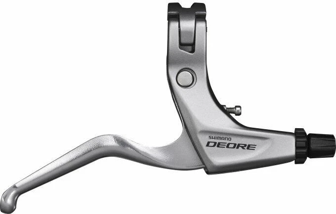 Shimano Deore T610 V-Brake 2-Finger Bremshebel rechts silber