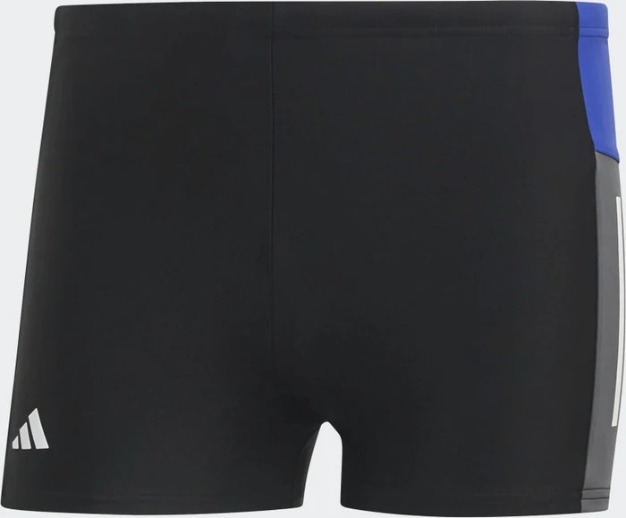adidas Colorblock 3-Streifen Badehose black/semi lucid blue/white (Herren)