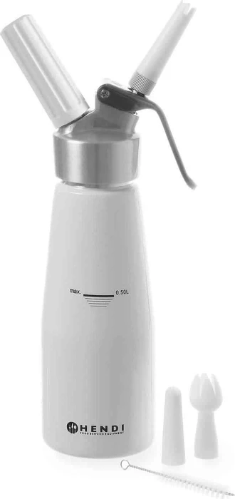 Hendi Kitchen Line 500ml Sahnespender weiß