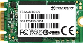 Transcend Industrial MTS400I SSD 32GB, M.2 2242 / B-M-Key / SATA 6Gb/s