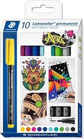 Staedtler Lumocolor 317 permanent ART sortiert, 10er-Set, Kartonbox