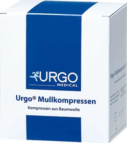 Urgo Mullkompressen unsteril 8-fach, 5 x 5cm, 100 Stück