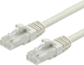 Value Patchkabel, Cat6a, U/UTP, RJ-45/RJ-45, 0.3m, grau