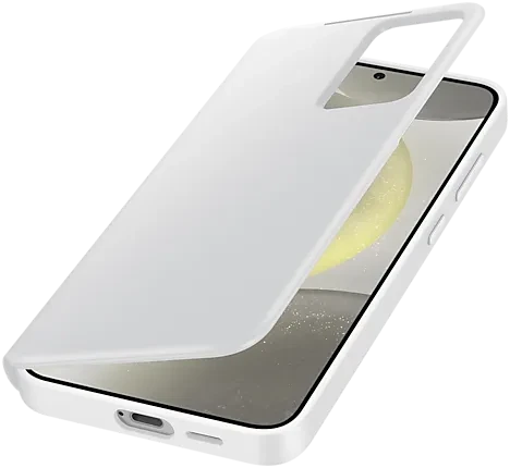 Samsung Smart View Wallet Case für Galaxy S24+ weiß
