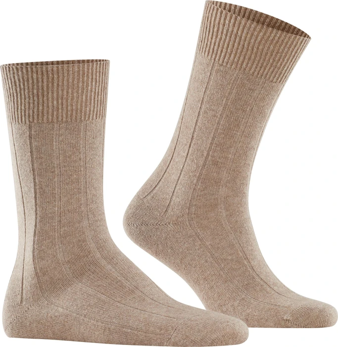 Falke Lhasa Rib Socken nutmeg mel (Herren)