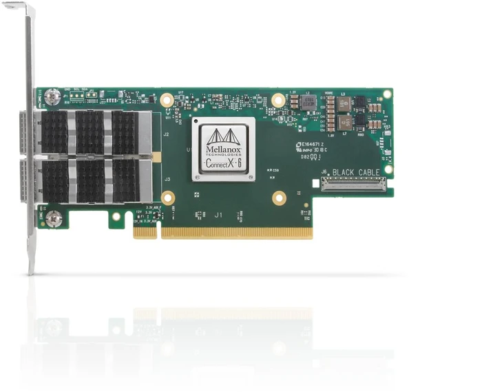 NVIDIA Mellanox ConnectX-6 VPI 100G, 2x QSFP56/InfiniBand, Socket Direct 2x PCIe 4.0 x16 2x8