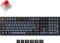 Keychron K10 Pro, PBT, schwarz/blaugrau, LEDs RGB, Keychron K Pro RED, USB/Bluetooth, DE Vorschaubild
