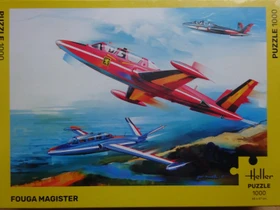 Heller Puzzle Fouga Magister