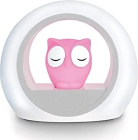 Zazu Eule Lou Nachtlicht rosa