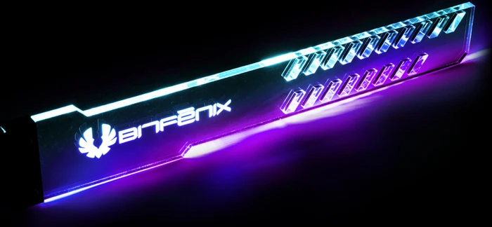 BitFenix Alchemy 3.0 Addressable RGB GPU Bracket, Grafikkarten-Halterung 1-fach