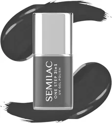 Semilac One Step 3in1 UV Nagellack S190 the black, 7ml