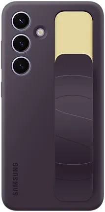 Samsung Silicone Grip Case für Galaxy S24 dark violet