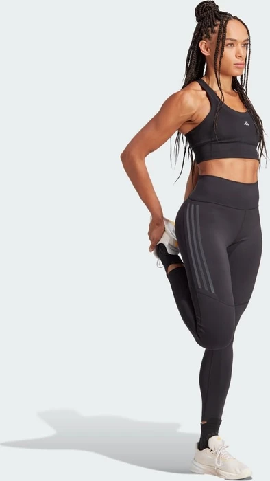 adidas Run Pocket Medium-Support Sport-BH black (Damen)