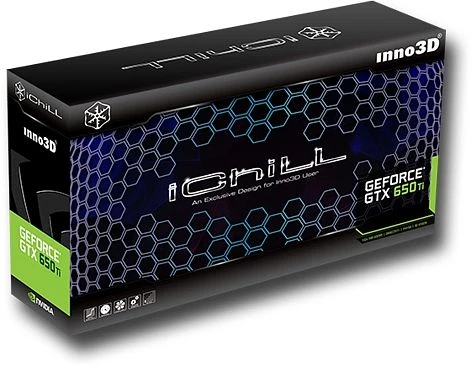 INNO3D GeForce GTX 650 Ti iCHILL HerculeZ 2000s, 1GB GDDR5, 2x DVI, Mini HDMI