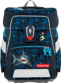 Step by Step Space Shark Dexter Schultaschen-Set, 5-tlg.