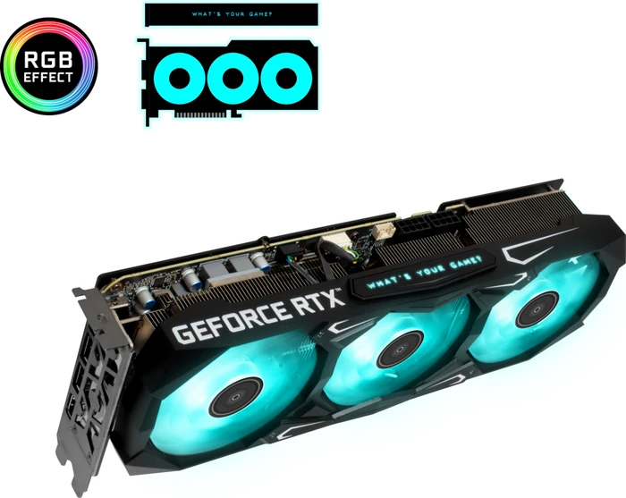 KFA2 GeForce RTX 3070 Ti SG (1-Click OC), 8GB GDDR6X, HDMI, 3x DP