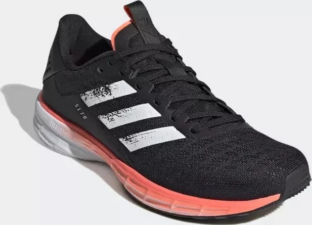 adidas SL20 core black/cloud white/signal coral (Damen)