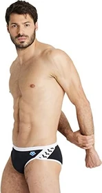 Arena Icons Badehose schwarz/weiß (Herren)