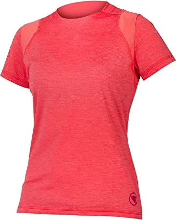 Endura Singletrack Trikot kurzarm punch pink (Damen)