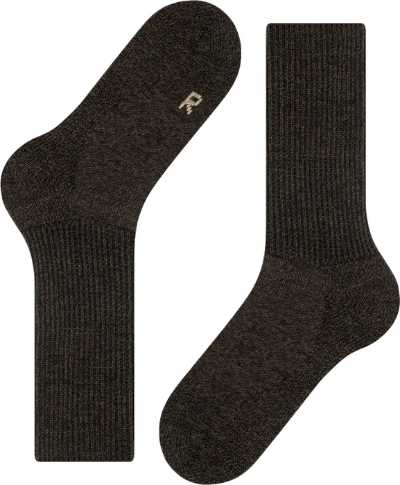 Falke Walkie Ergo Socken dark brown