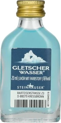 Steinhauser Gletscherwasser Likör 20ml