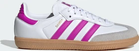 adidas Samba OG cloud white/purple burst/gum (Junior)