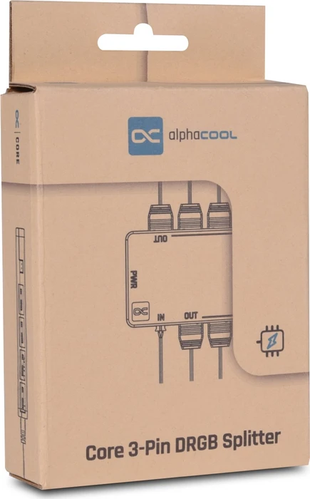 Alphacool Core 11x 3-Pin DRGB Splitter LED Controller, Lichtsteuerung