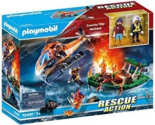 playmobil Rescue Action Coastal Fire Mission