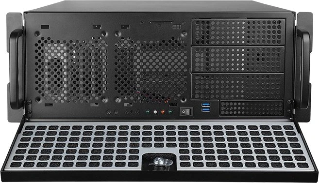 Chieftec UNC-409S-B-OP, schwarz, 4HE, ATX