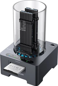 Graugear G-M2DK-CR-10G, M.2 NVMe Dockingstation mit CFexpress Kartenleser, USB-C 3.1 (18109)