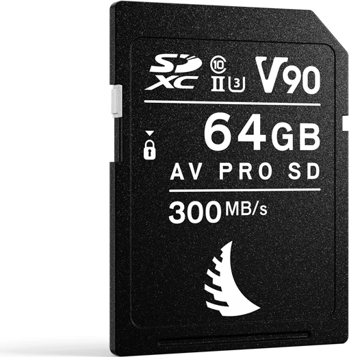 Angelbird AV PRO SD MK2 V90 R300/W280 64GB, UHS-II U3, Class 10