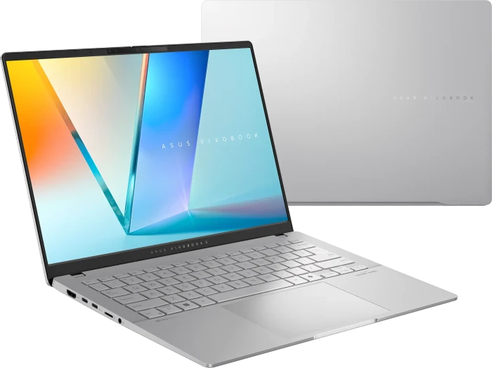 ASUS VivoBook S 14 OLED M5406WA-QD126WS, Cool Silver, Ryzen AI 9 HX 370, 24GB RAM, 1TB SSD, DE