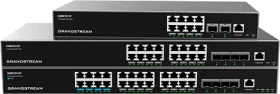 Grandstream GWN7810 Series Rackmount Gigabit Managed Switch, 24x RJ-45, 4x SFP+ (GWN7813)