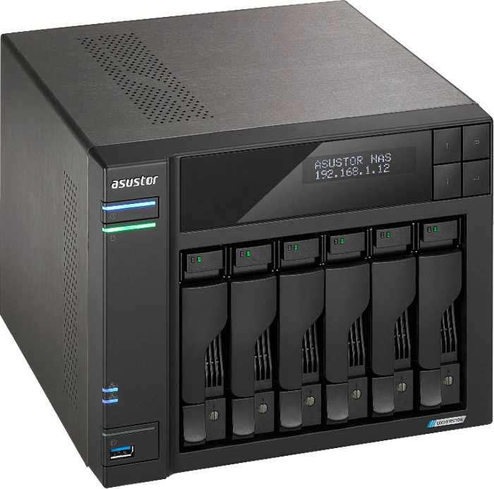 Asustor Lockerstor 6 Gen2 AS6706T, 8GB RAM, 2x RJ-45 2.5GBase-T, 2x USB-A 3.1