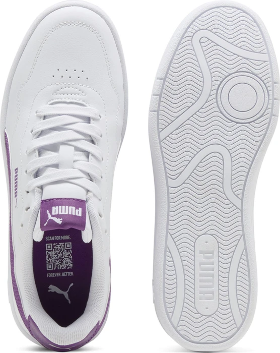 Puma Court Lally puma white/plum wine (Damen)
